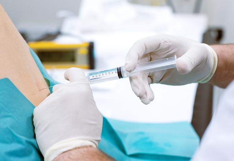 神経ブロック駐車